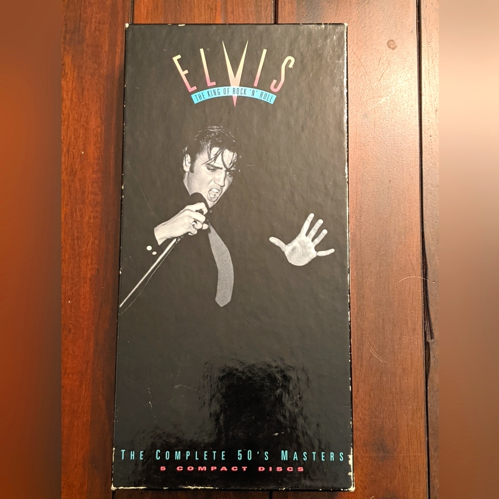 ELVIS THE KING OF ROCK N ROLL THE COMPLETE 50'S MASTERS 5 CDS